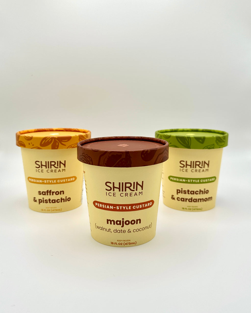 Majoon (walnut, date & coconut) Ice Cream