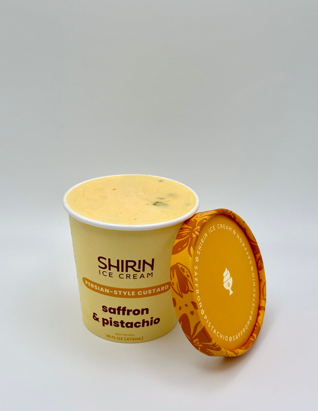 Saffron & Pistachio Ice Cream